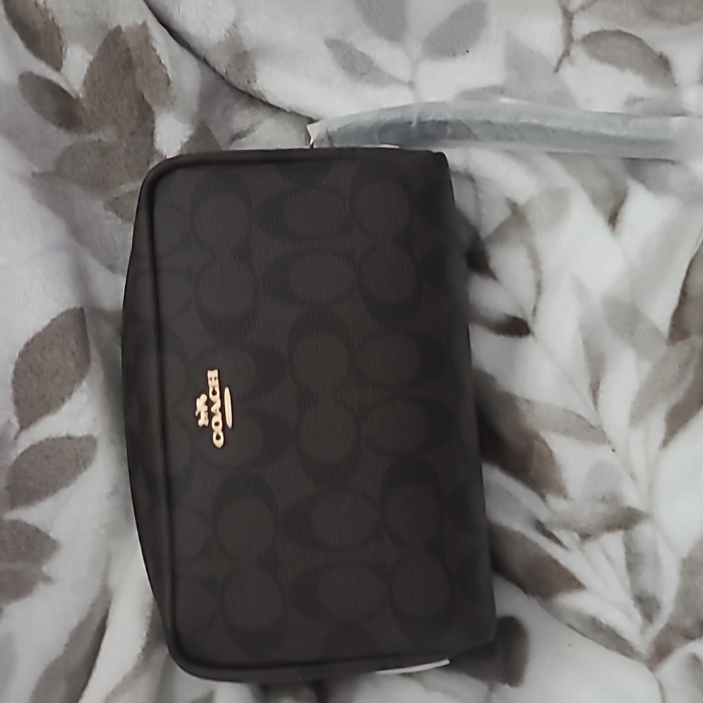 Coach cosmetic bag